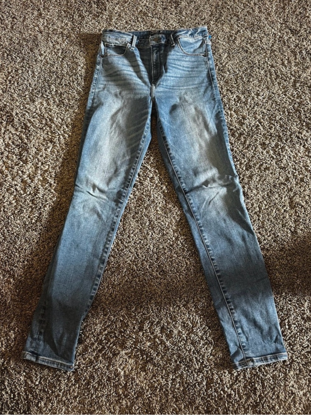 Abercrombie & Fitch Light Blue Skinny Jeans